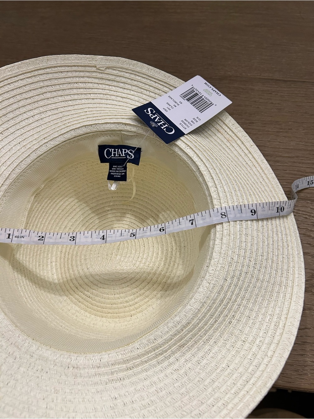 Sunhat by Chaps, NWT - Picture 4 of 4